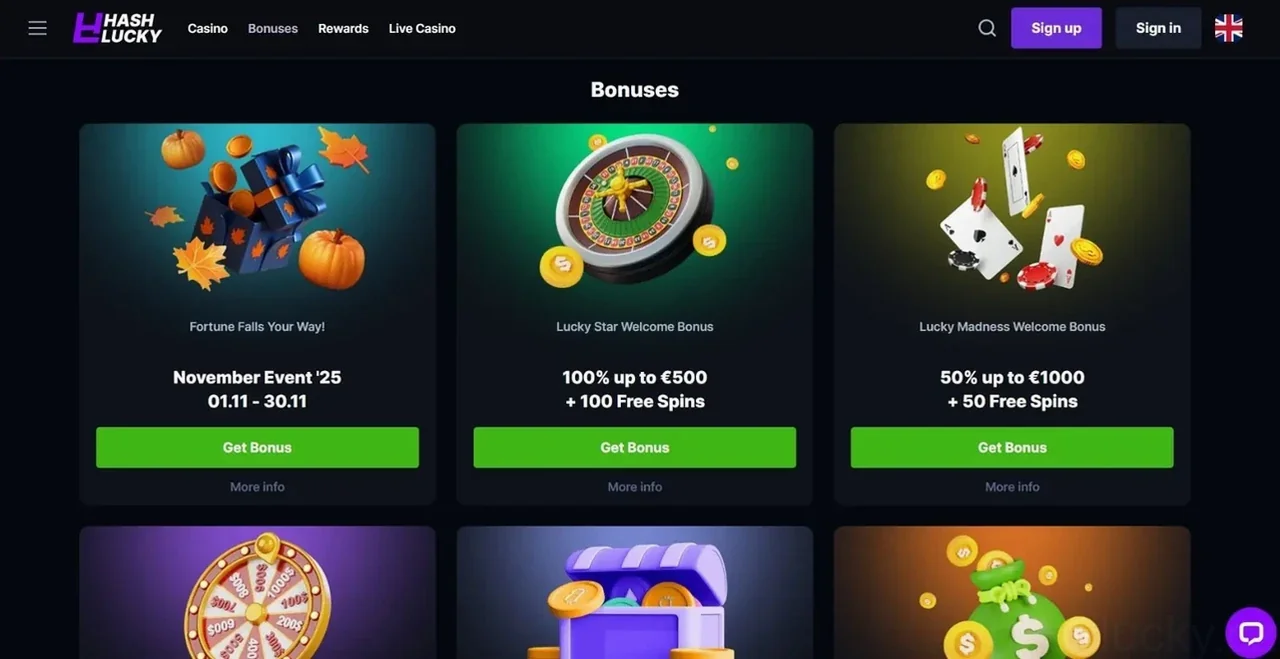 Hashlucky Casino Casino